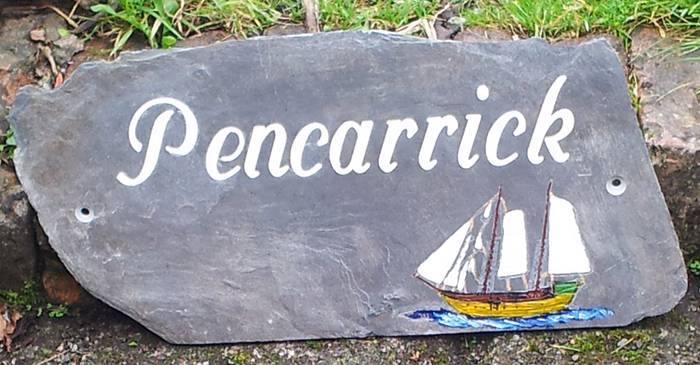 Kernow Signs - Slate Sign Cornwall, Slate Engravers, Hardwood Sign ...